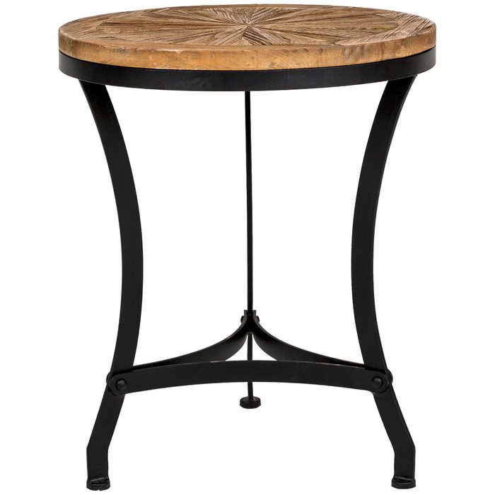 Кофейный столик Латте из антикварного дерева и металла - купить Кофейные столики по цене 30000.0