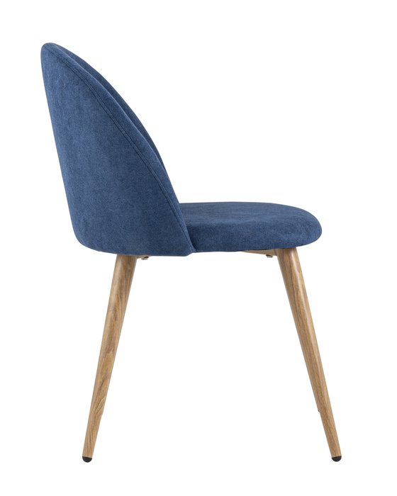 Стул Лион темно-синего цвета - купить Обеденные стулья по цене 11990.0