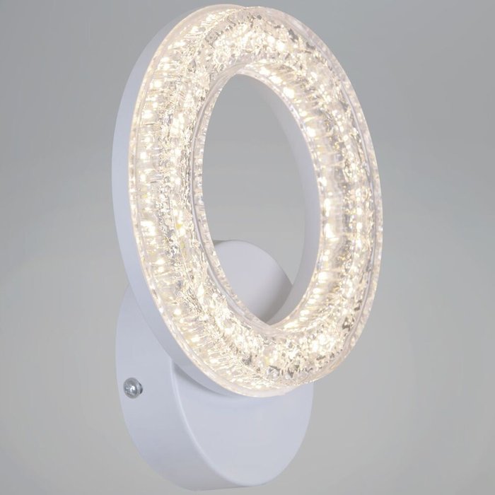 Настенный светильник 19290-0.2-01 WH (акрил, цвет прозрачный)