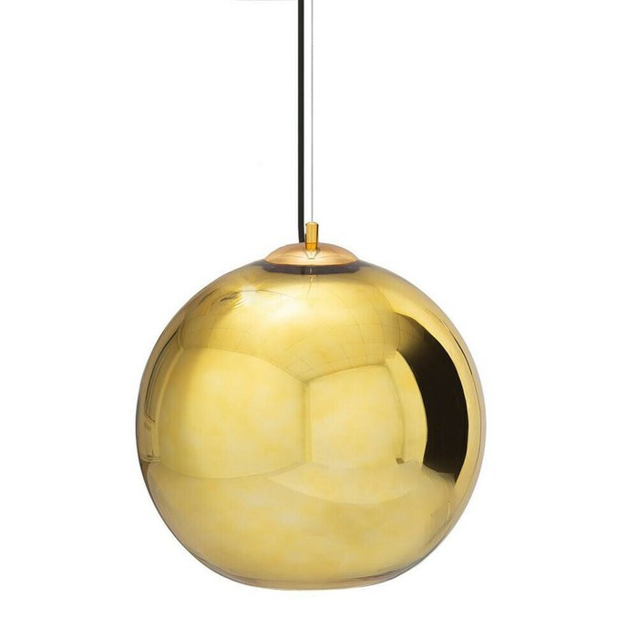 Подвесной светильник Copper Shade золотого цвета - купить Подвесные светильники по цене 11980.0