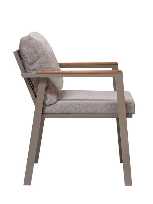 Стул Santorini серого цвета - лучшие Садовые стулья в INMYROOM