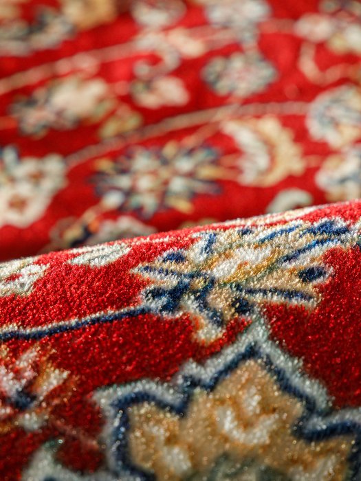Ковер Silk shakira 80x150 красно-бежевого цвета - лучшие Ковры в INMYROOM
