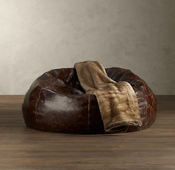Кресло-мешок Grand leather - купить Интерьерные кресла по цене 130314.0