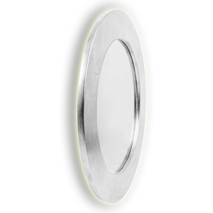 Настенное зеркало PIECES silver - купить Настенные зеркала по цене 31200.0