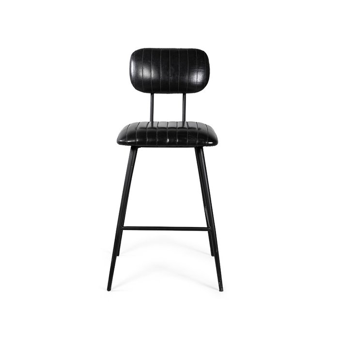 Стул полубарный Acorn Next черного цвета - лучшие Барные стулья в INMYROOM