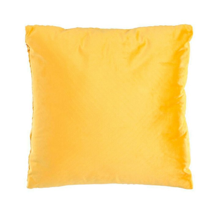 Декоративная подушка Shoura 45х45 желтого цвета - купить Декоративные подушки по цене 4390.0