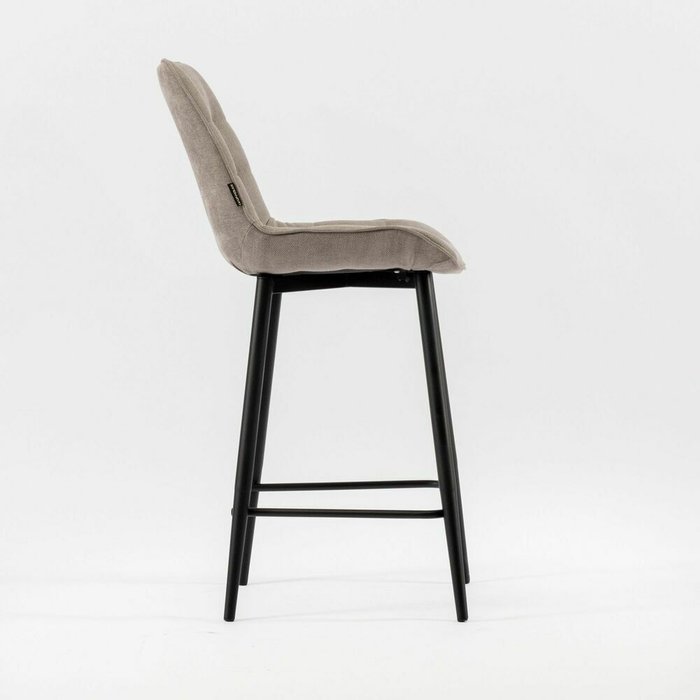 Полубарный стул Толедо бежево-коричневого цвета - лучшие Барные стулья в INMYROOM