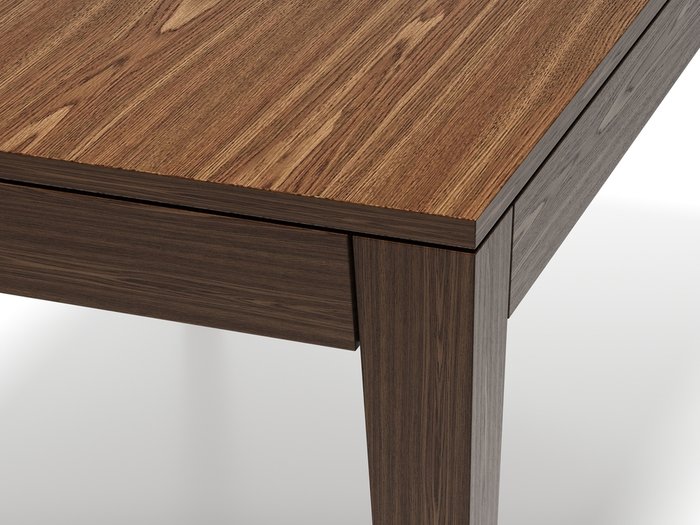 Раскладной обеденный стол Lemar темно-коричневого цвета - лучшие Обеденные столы в INMYROOM