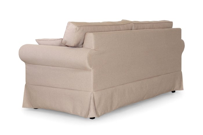 Диван прямой Прованс дизайн 4 бежевого цвета - лучшие Прямые диваны в INMYROOM