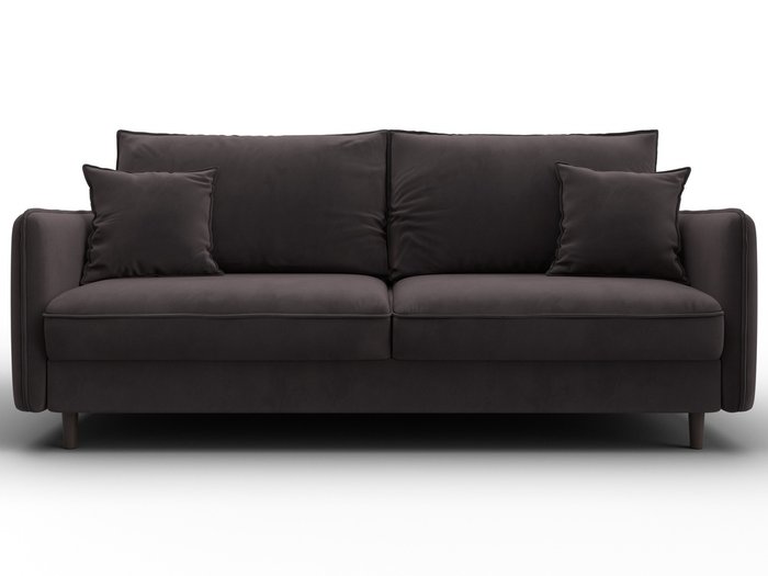 Диван-кровать Лига-064 коричневого цвета - купить Прямые диваны по цене 70990 Диван-кровать Лига-064 коричневого цвета - купить Прямые диваны по цене 70990