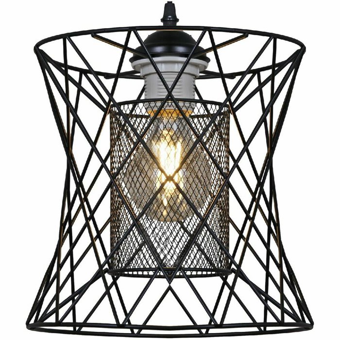 Подвесной светильник 70071-3.4-01 BK (металл, цвет черный) - лучшие Подвесные светильники в INMYROOM