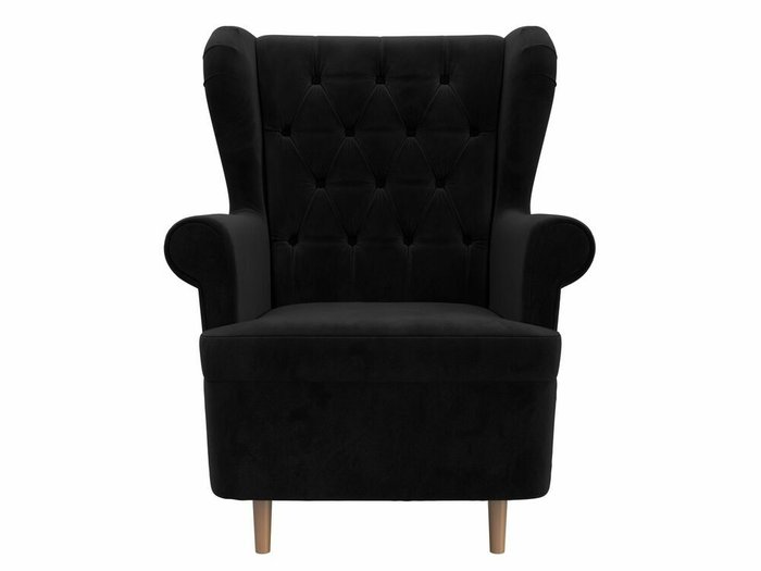 Кресло Торин Люкс черного цвета - купить Интерьерные кресла по цене 27999.0