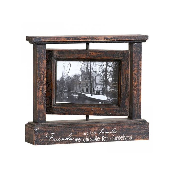 Рамка для фотографий Dialma Brown Portafoto выполнена из дерева состаренного коричневого цвета