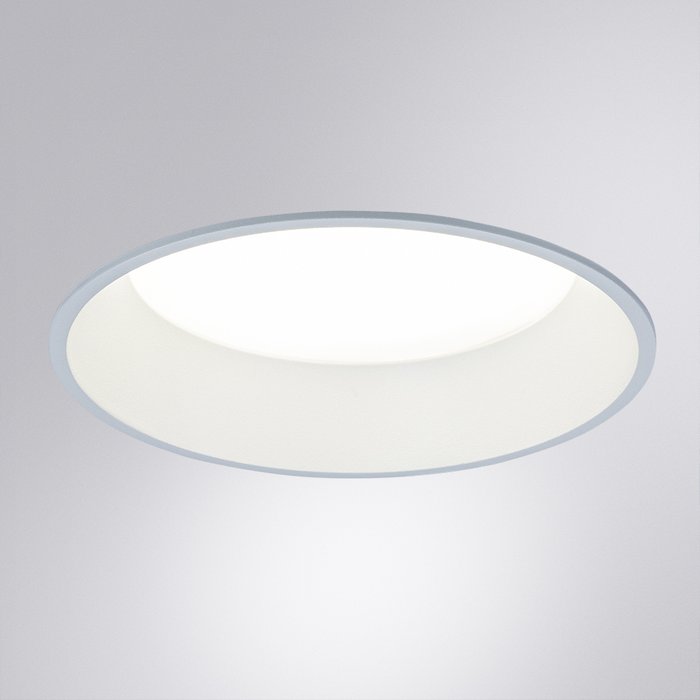 Точечный встраиваемый светильник Arte Lamp FRAME A7995PL-1WH - купить Встраиваемые споты по цене 3160.0
