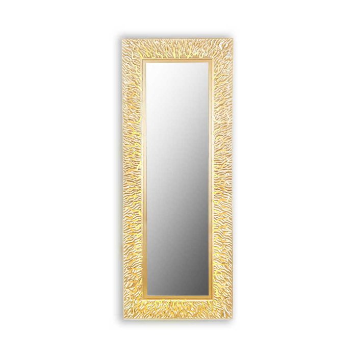 Настенное зеркало CORAL L gold