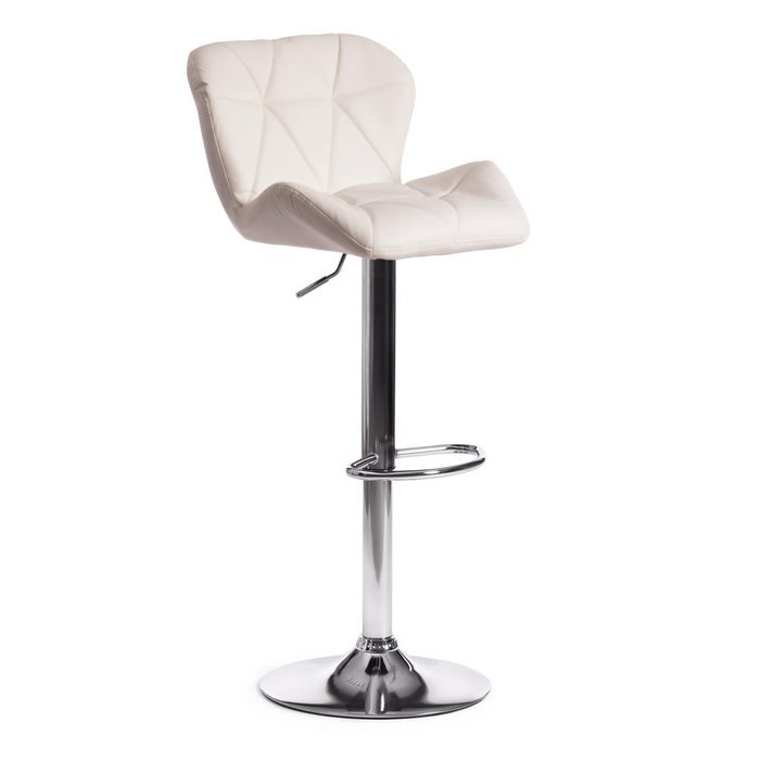 Комплект из двух барных стульев Biaggio белого цвета - купить Барные стулья по цене 11620.0