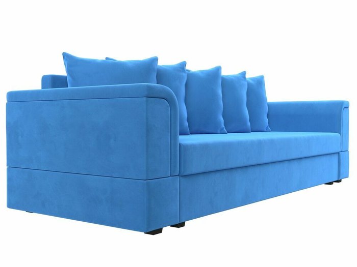 Диван-кровать Лига 005 темно-голубого цвета - лучшие Прямые диваны в INMYROOM