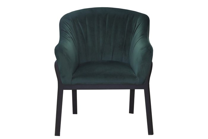Стул-кресло Moncofa в обивке темно-зеленого цвета - купить Интерьерные кресла по цене 27165.0