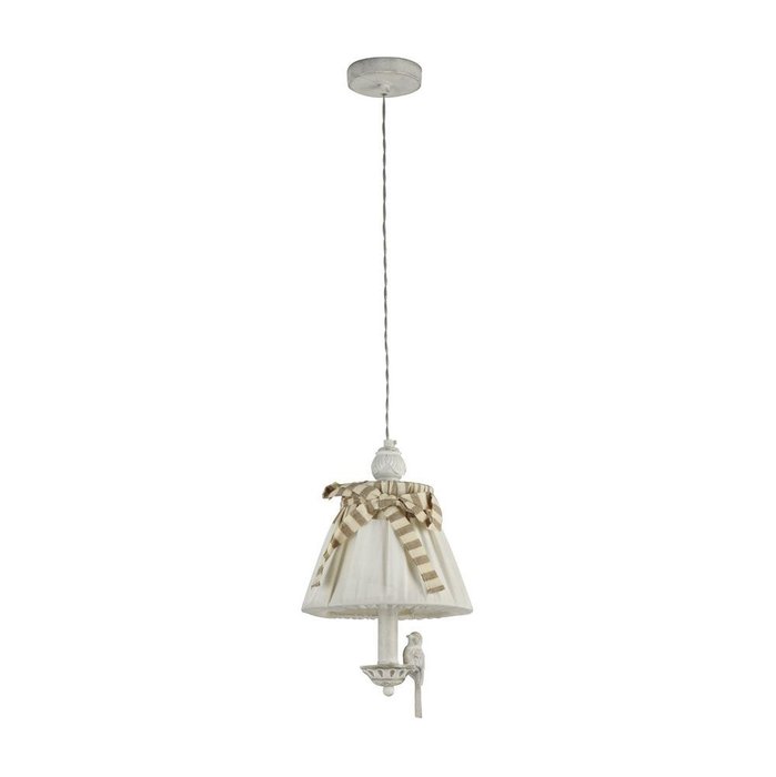 Подвесной светильник Bird с льняным абажуром - купить Подвесные светильники по цене 6990.0