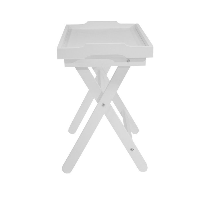 Столик с подносом Лотос цвета молочный дуб - лучшие Кофейные столики в INMYROOM