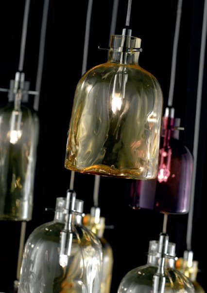 Подвесной светильник Bossa Nova Selene Illuminazione из выдувного стекла - купить Подвесные светильники по цене 15420.0
