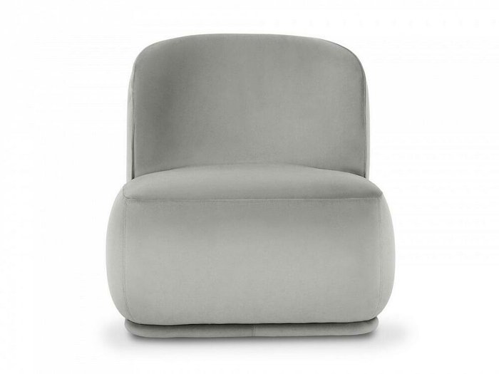 Кресло Ribera серого цвета - купить Интерьерные кресла по цене 44910.0