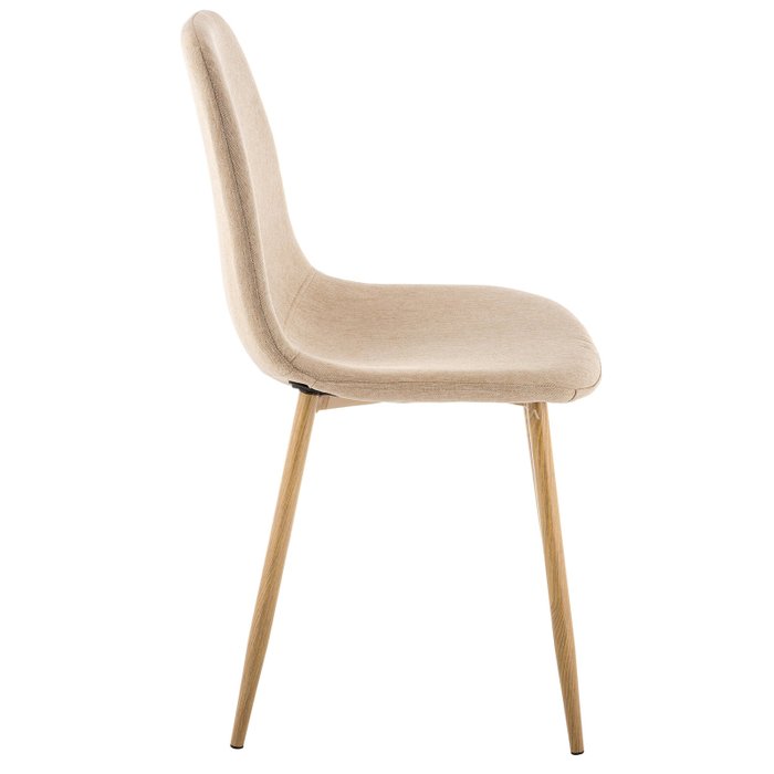 Обеденный стул Lilu бежевого цвета - купить Обеденные стулья по цене 4900.0