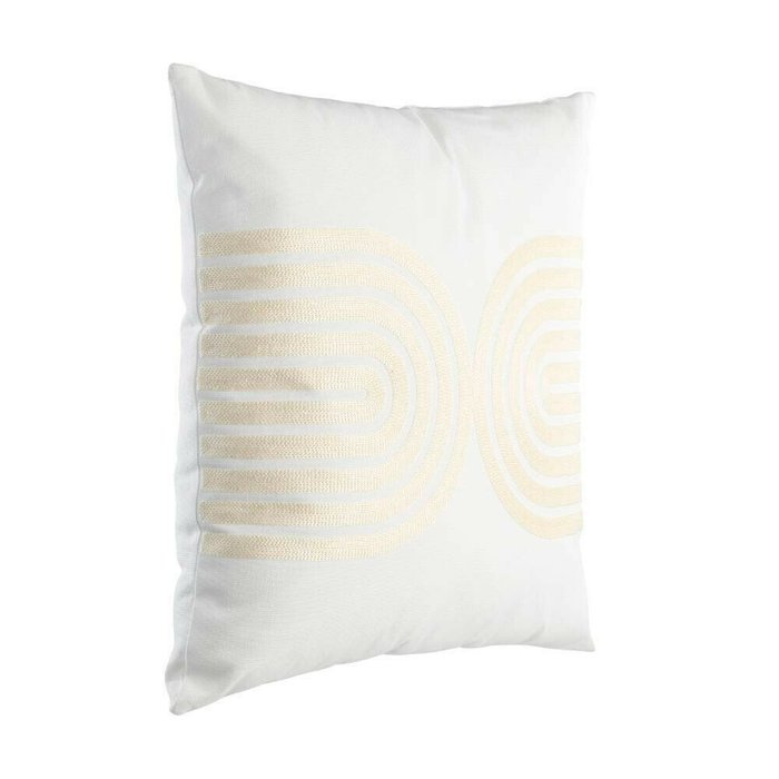 Декоративная подушка Berhala 45х45 белого цвета - лучшие Декоративные подушки в INMYROOM