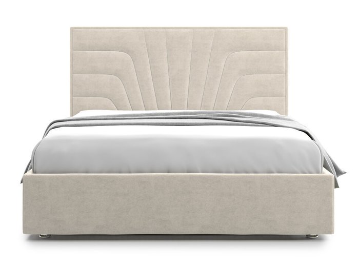 Кровать Premium Milana 140х200 бежевого цвета с подъемным механизмом - купить Кровати для спальни по цене 53000.0