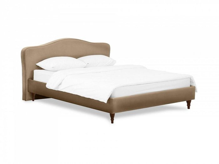 Кровать Queen Elizabeth L 160х200 коричневого цвета