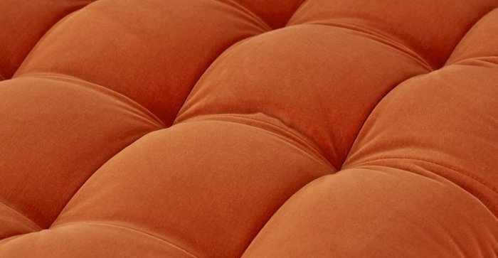 Угловой диван Scott ST оранжевого цвета - лучшие Угловые диваны в INMYROOM