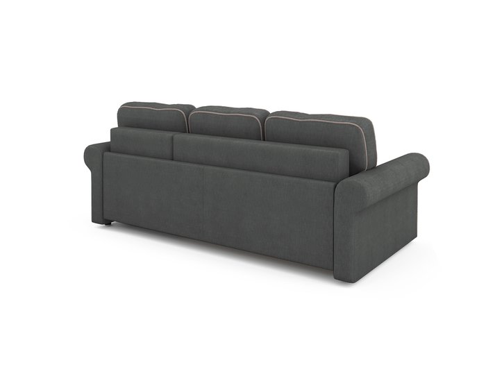 Угловой раскладной диван Tulon правый серого цвета - лучшие Угловые диваны в INMYROOM