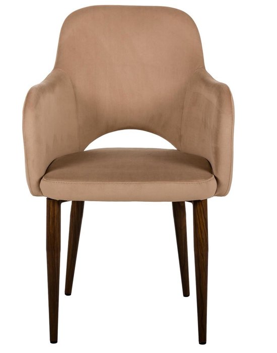 Стул-кресло Ledger бежевого цвета - лучшие Обеденные стулья в INMYROOM