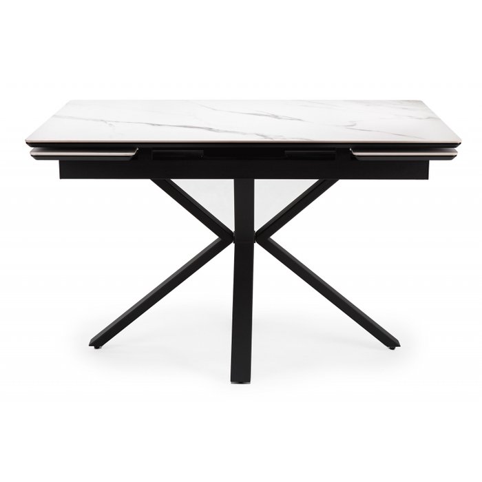 Раздвижной обеденный стол Мэриан 80х120 светло-серого цвета - купить Обеденные столы по цене 42480 Раздвижной обеденный стол Мэриан 80х120 светло-серого цвета - купить Обеденные столы по цене 42480