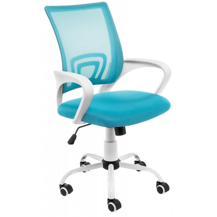 Офисное кресло Ergoplus голубого цвета