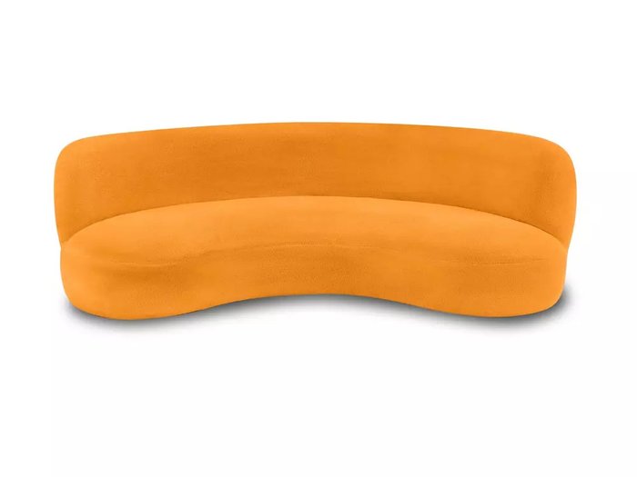 Диван Patti оранжевого цвета - лучшие Прямые диваны в INMYROOM
