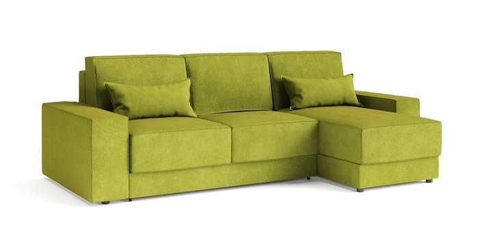 Угловой диван-кровать Модесто зеленого цвета - купить Угловые диваны по цене 110188.0