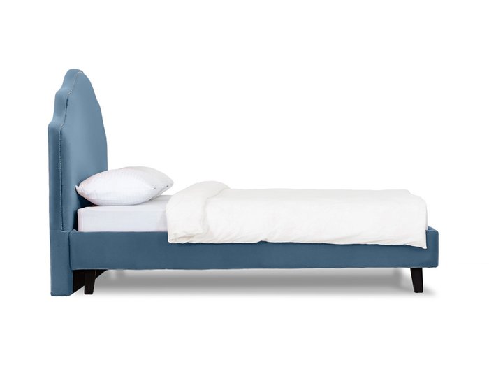 Кровать Queen Victoria L синего цвета 160х200 - лучшие Кровати для спальни в INMYROOM