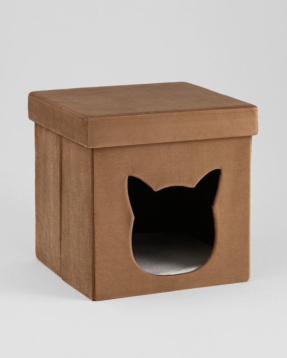 Домик для животных Store Pet коричневого цвета - купить Мебель для домашних питомцев по цене 2090.0