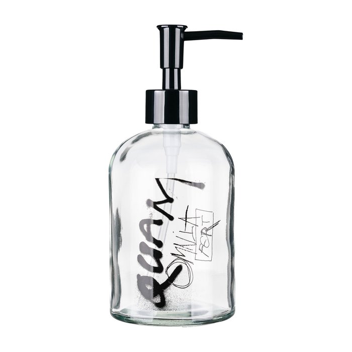 Дозатор для жидкого мыла Graffity из стекла - лучшие Диспенсеры для мыла в INMYROOM