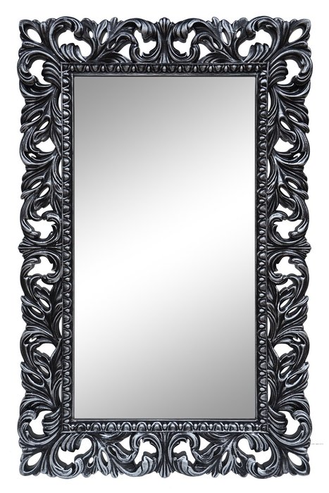 Подвесное зеркало Отталия Черный с серебром