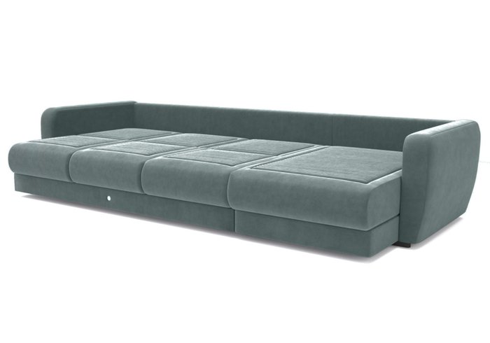 Угловой диван-кровать темно-серого цвета - лучшие Угловые диваны в INMYROOM