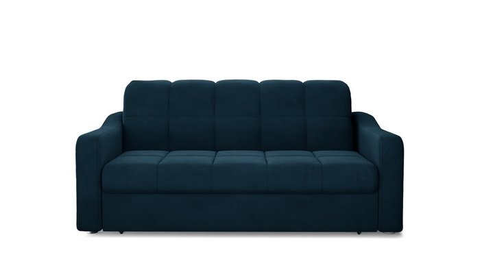 Диван Стелла Лайт 120х200 синего цвета - купить Прямые диваны по цене 44240