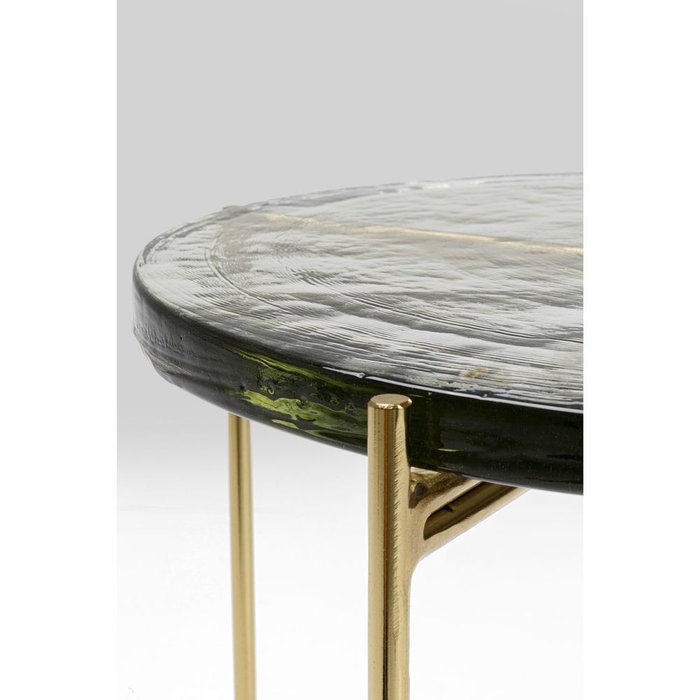Столик приставной Ice с прозрачной столешницей - лучшие Кофейные столики в INMYROOM