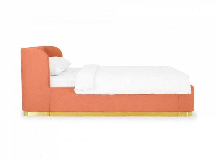 Кровать Vibe 160х200 оранжевого цвета с подъемным механизмом - лучшие Кровати для спальни в INMYROOM