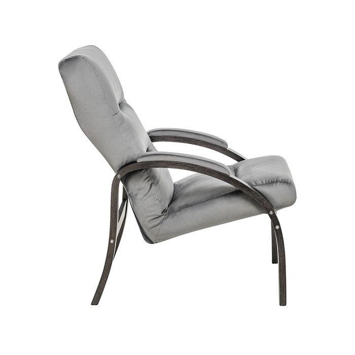 Кресло Лион серого цвета - лучшие Интерьерные кресла в INMYROOM