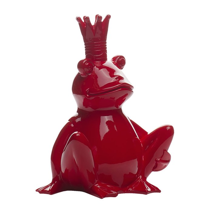 Статуэтка "Лягушка-Король" (красная) - купить Фигуры и статуэтки по цене 1230.0