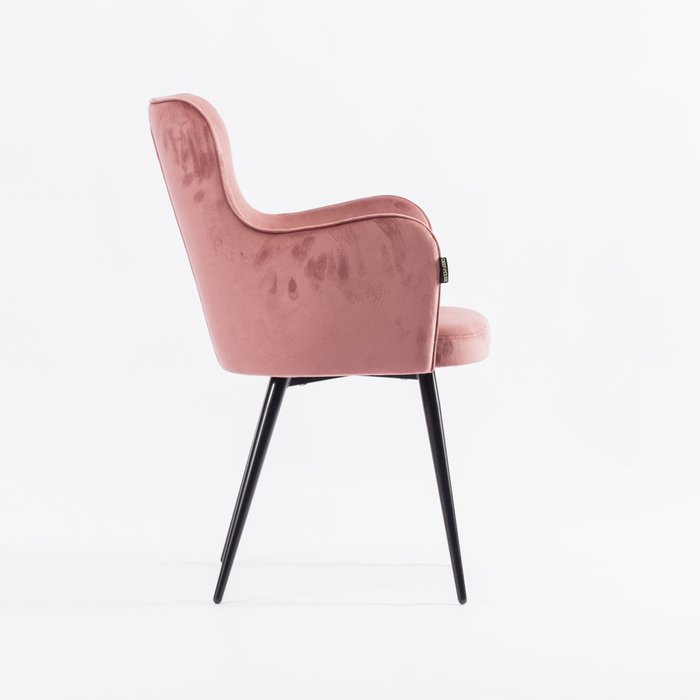 Стул Пьемонт кораллового цвета - лучшие Обеденные стулья в INMYROOM