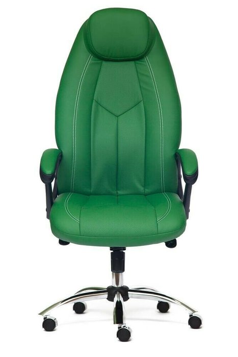 Кресло офисное Boss люкс зеленого цвета - купить Офисные кресла по цене 21546.0
