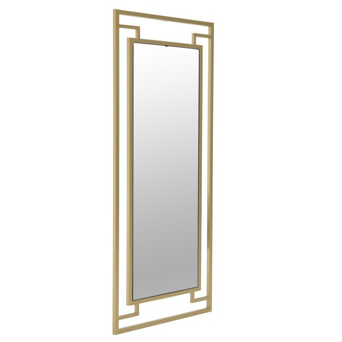 Зеркало настенное в раме золотого цвета - купить Настенные зеркала по цене 17400.0